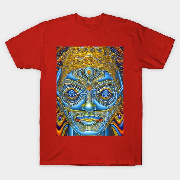 Transcendental Shift (10) - Trippy Psychedelic Art T-Shirt by TheThirdEye